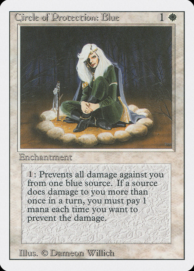 Circle of Protection: Blue [Revised Edition] | Black Swamp Games