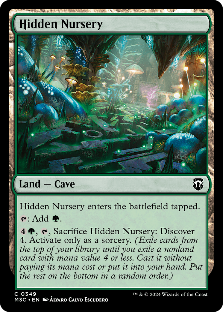 Hidden Nursery (Ripple Foil) [Modern Horizons 3 Commander] | Black Swamp Games