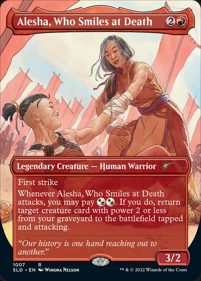 Alesha, Who Smiles at Death [Secret Lair Drop Series] | Black Swamp Games