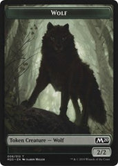 Zombie // Wolf Double-Sided Token [Game Night 2019 Tokens] | Black Swamp Games