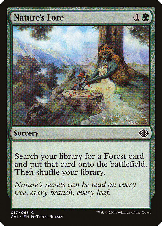 Nature's Lore (Garruk vs. Liliana) [Duel Decks Anthology] | Black Swamp Games