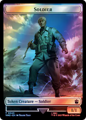 Soldier // Osgood, Operation Double Double-Sided Token (Surge Foil) [Doctor Who Tokens] | Black Swamp Games