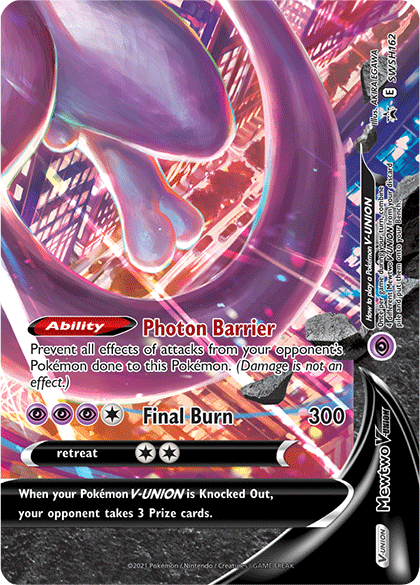 Mewtwo V-Union (SWSH162) [Sword & Shield: Black Star Promos] | Black Swamp Games