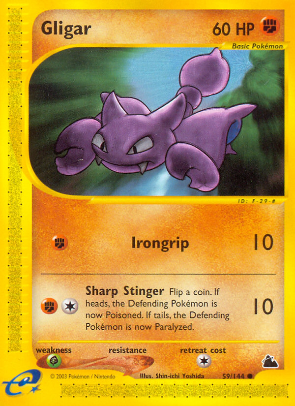 Gligar (59/144) [Skyridge] | Black Swamp Games