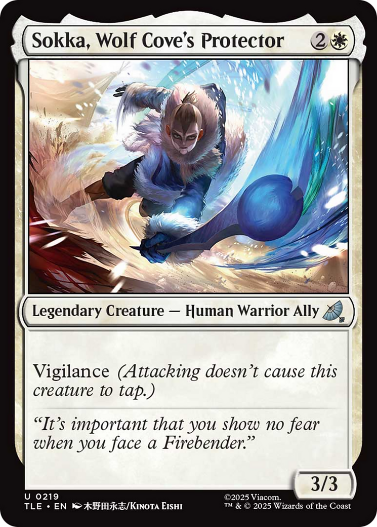 Sokka, Wolf Cove's Protector [Avatar: The Last Airbender: Eternal-Legal] | Black Swamp Games