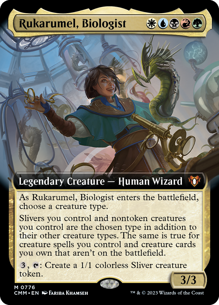 Rukarumel, Biologist (Extended Art) [Commander Masters] | Black Swamp Games