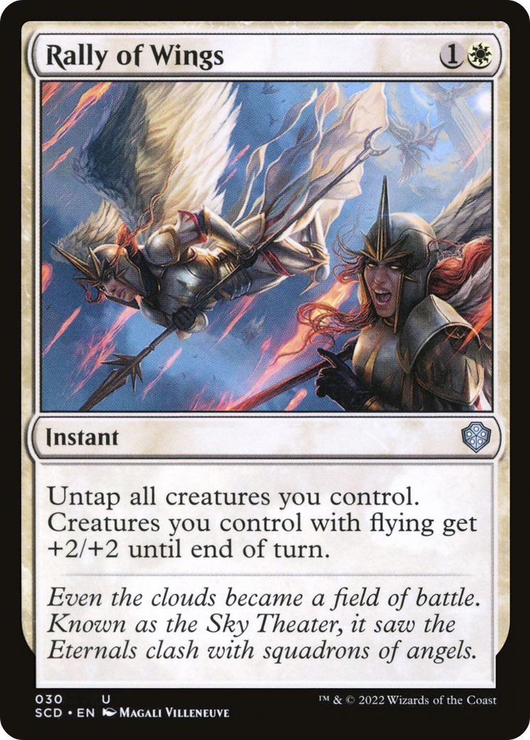 Rally of Wings [Starter Commander Decks] | Black Swamp Games