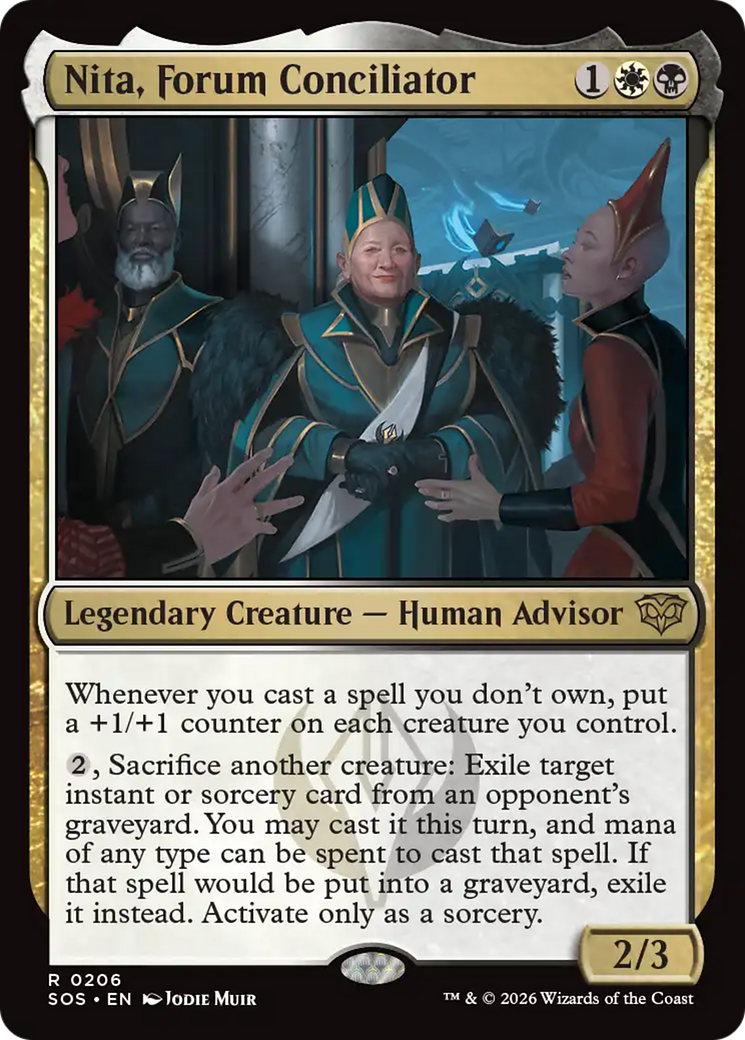 Nita, Forum Conciliator [Secrets of Strixhaven] | Black Swamp Games