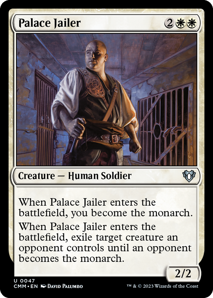 Palace Jailer [Commander Masters] | Black Swamp Games