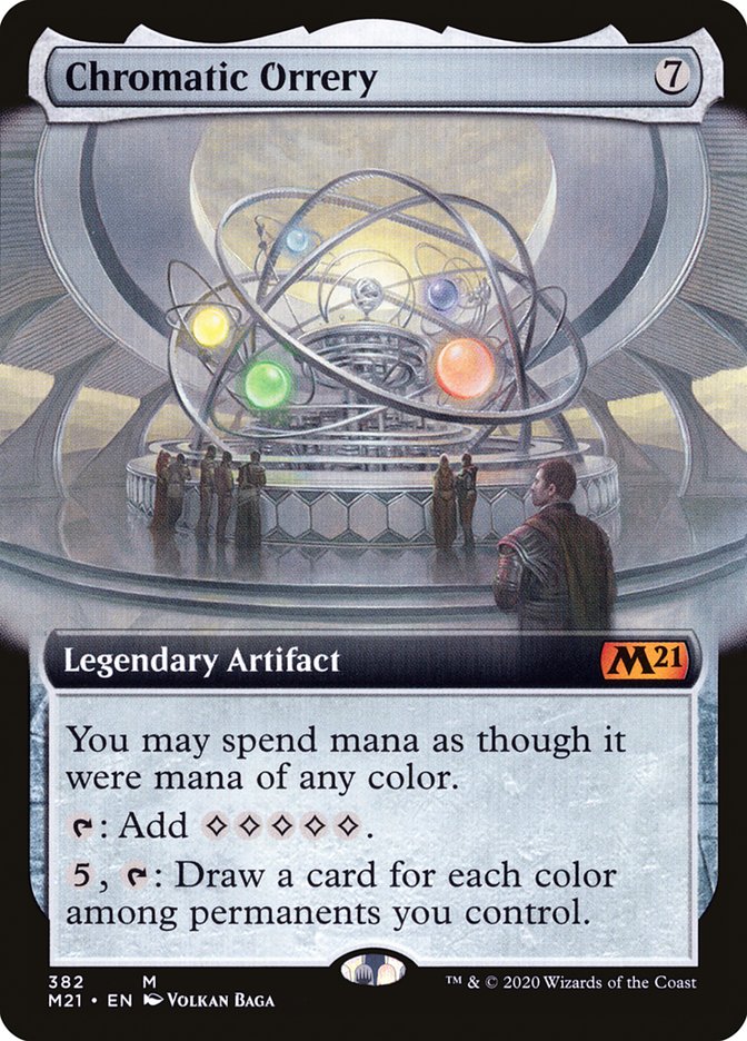 Chromatic Orrery (Extended Art) [Core Set 2021] | Black Swamp Games