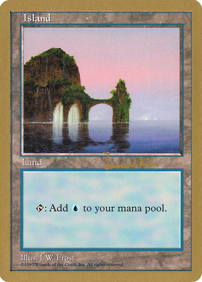 Island (jk434) (Janosch Kuhn) [World Championship Decks 1997] | Black Swamp Games