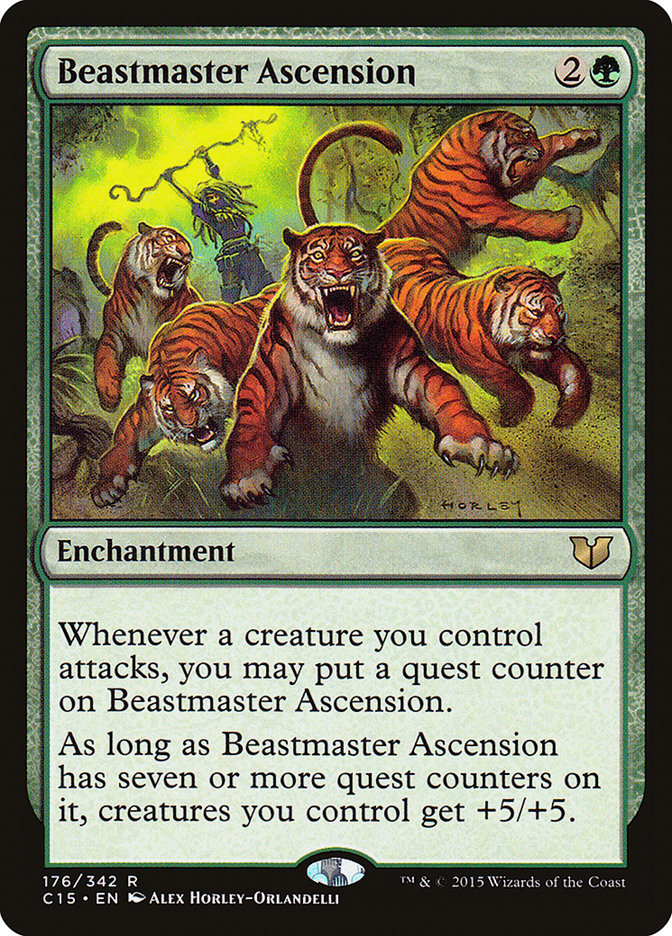 Beastmaster Ascension [Commander 2015] | Black Swamp Games