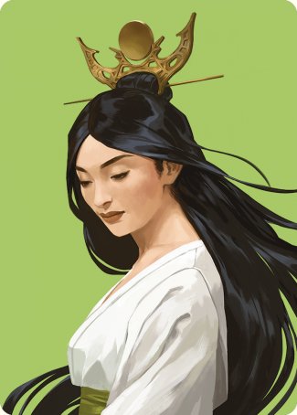 Azusa, Lost but Seeking Art Card [Commander Masters Art Series] | Black Swamp Games