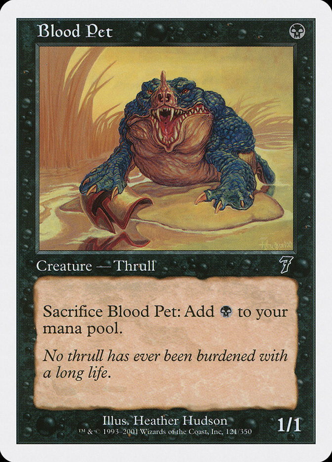 Blood Pet [Seventh Edition] | Black Swamp Games