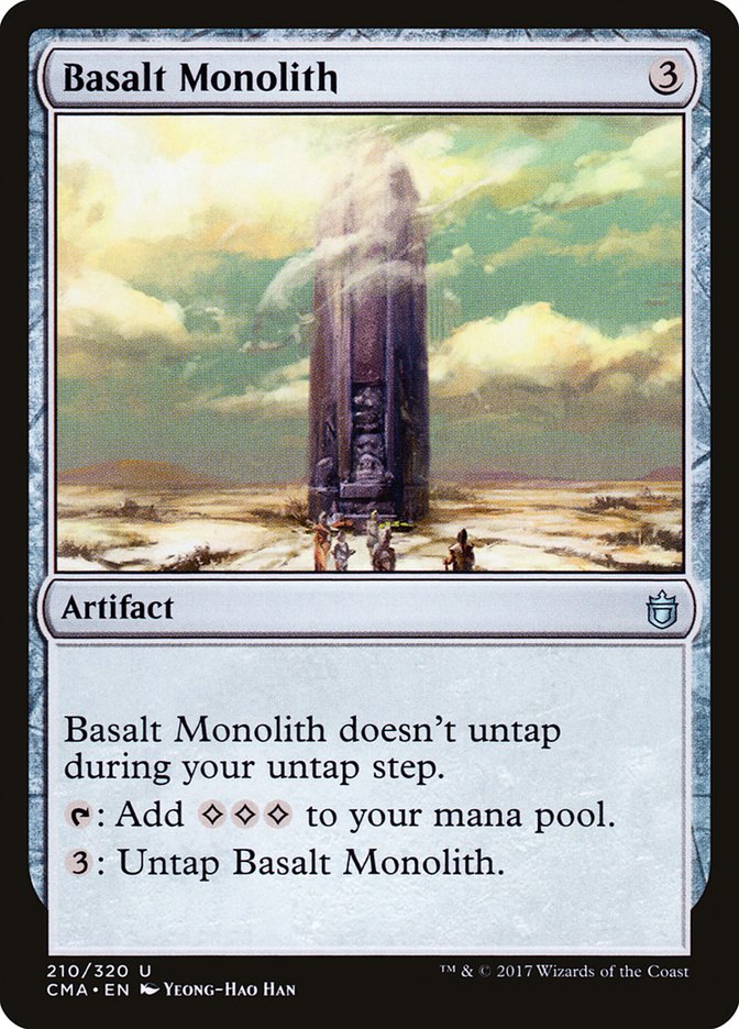 Basalt Monolith [Commander Anthology] | Black Swamp Games