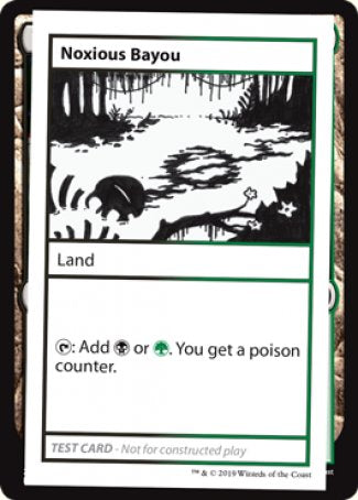 Noxious Bayou (2021 Edition) [Mystery Booster Playtest Cards] | Black Swamp Games