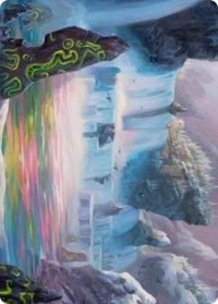 Glittering Frost Art Card [Kaldheim Art Series] | Black Swamp Games