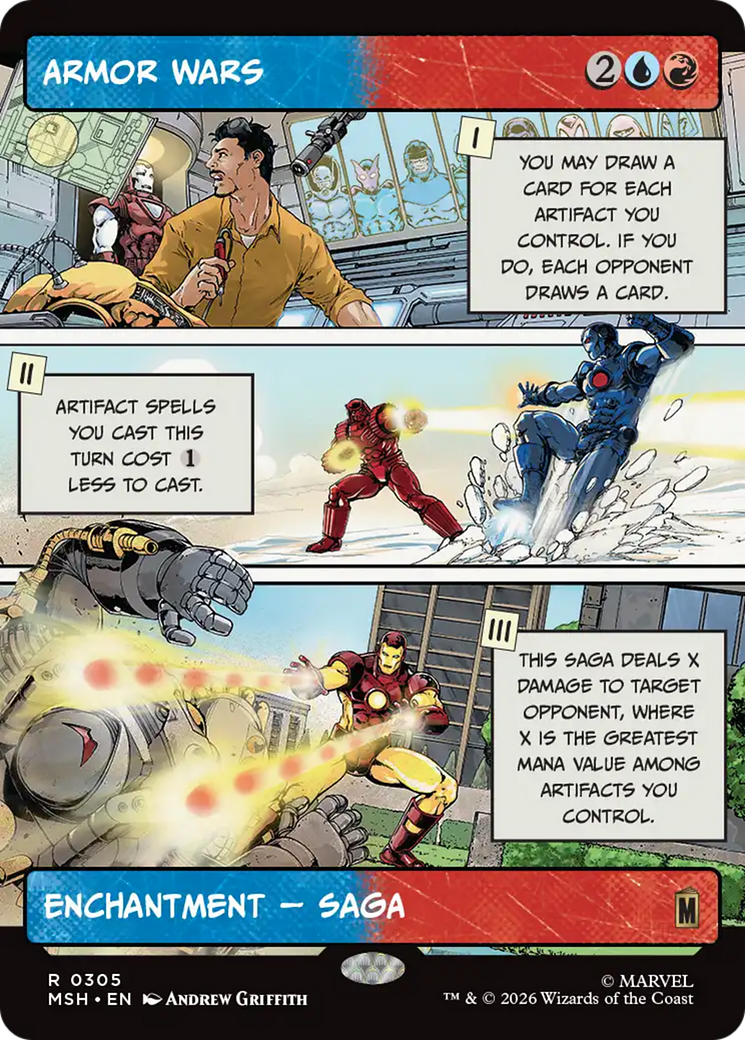 Armor Wars (Borderless) [Marvel Super Heroes] | Black Swamp Games