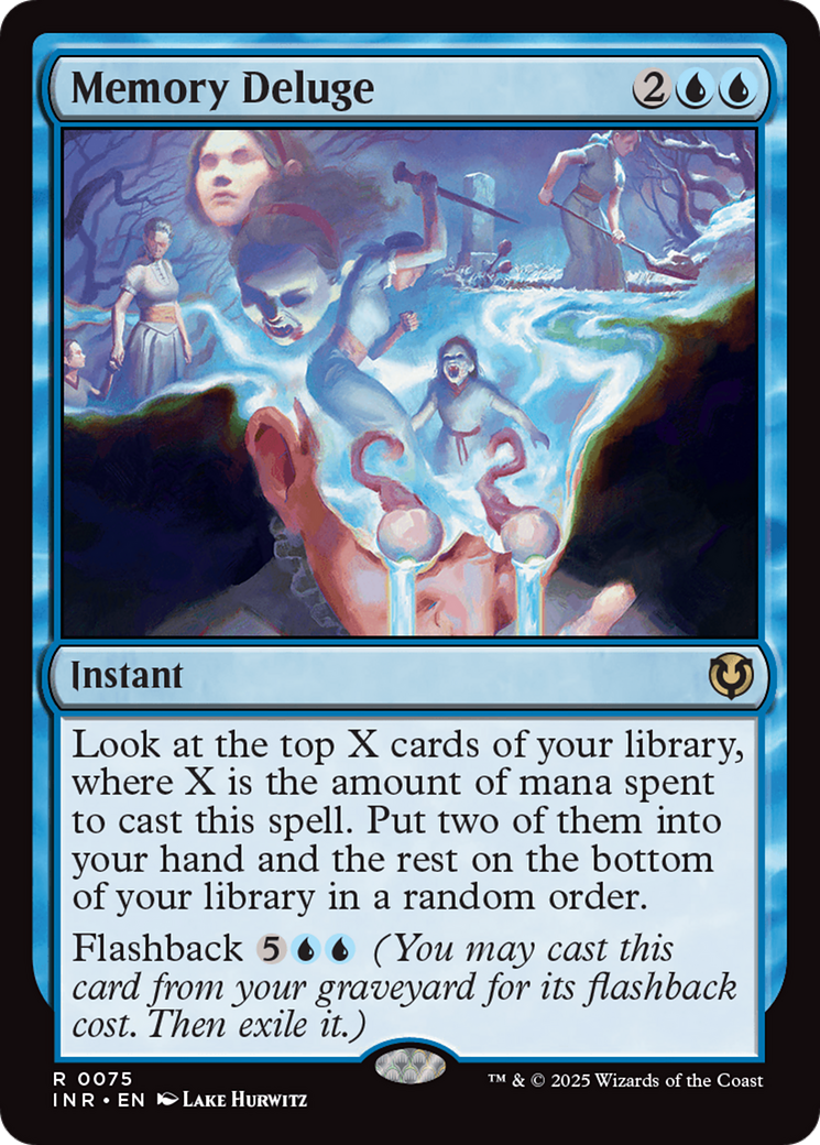 Memory Deluge [Innistrad Remastered] | Black Swamp Games