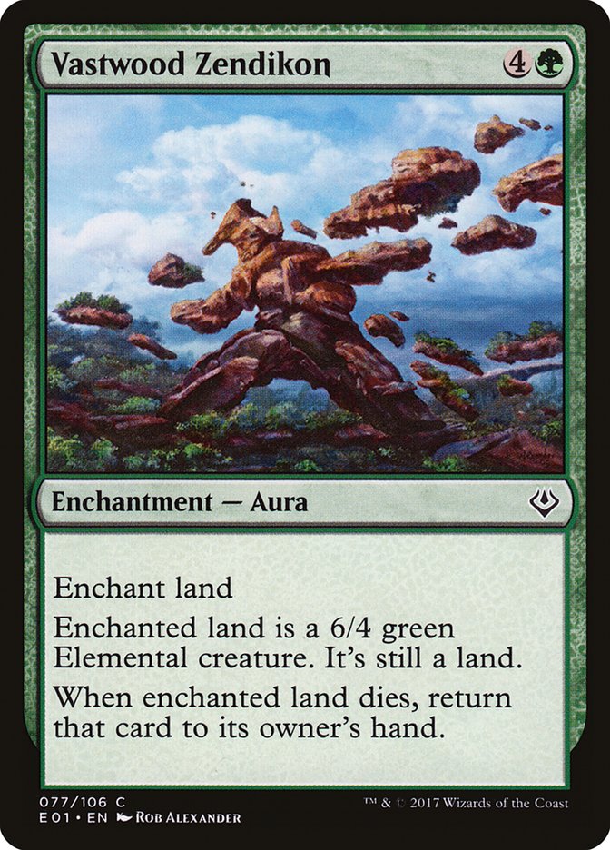 Vastwood Zendikon [Archenemy: Nicol Bolas] | Black Swamp Games