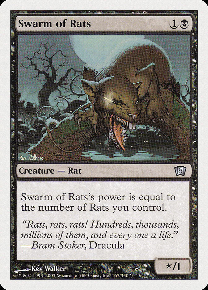 Swarm of Rats [Eighth Edition] | Black Swamp Games