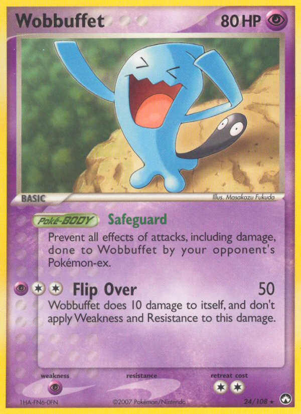 Wobbuffet (24/108) [EX: Power Keepers] | Black Swamp Games