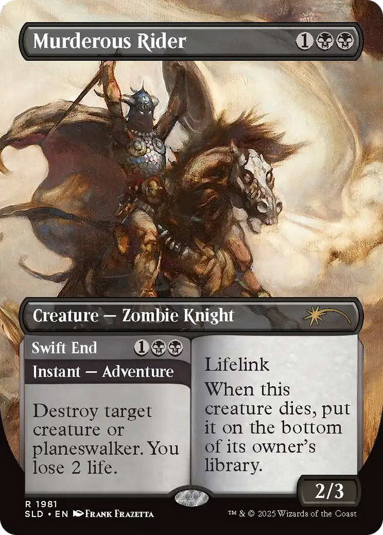 Murderous Rider (1981) [Secret Lair Drop Series] | Black Swamp Games