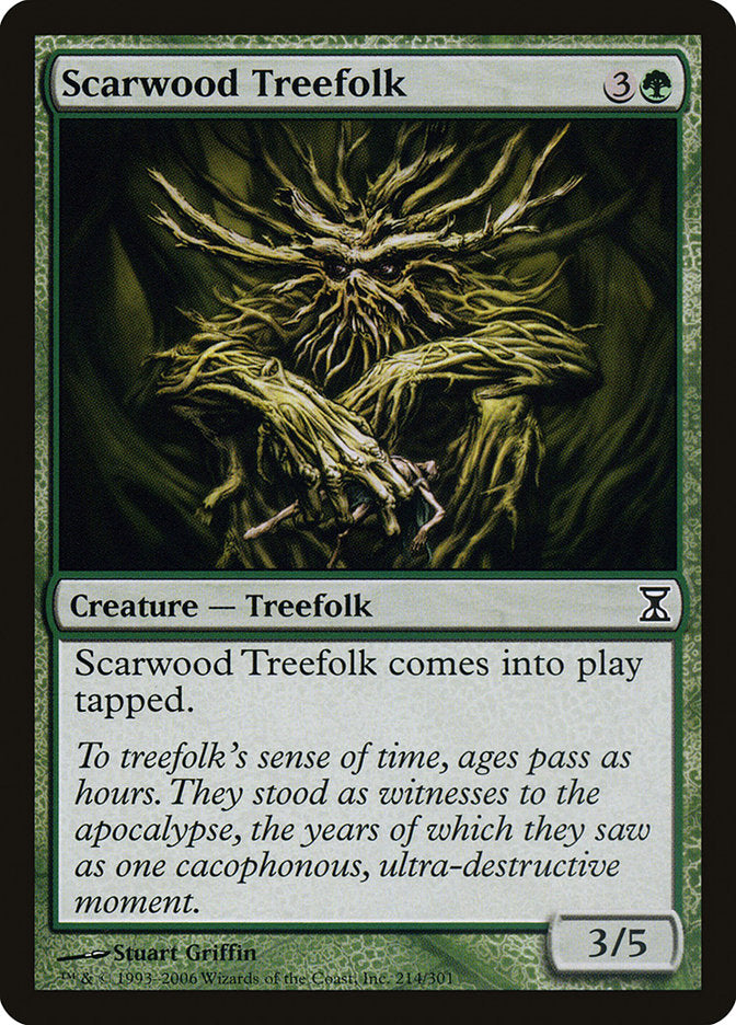 Scarwood Treefolk [Time Spiral] | Black Swamp Games