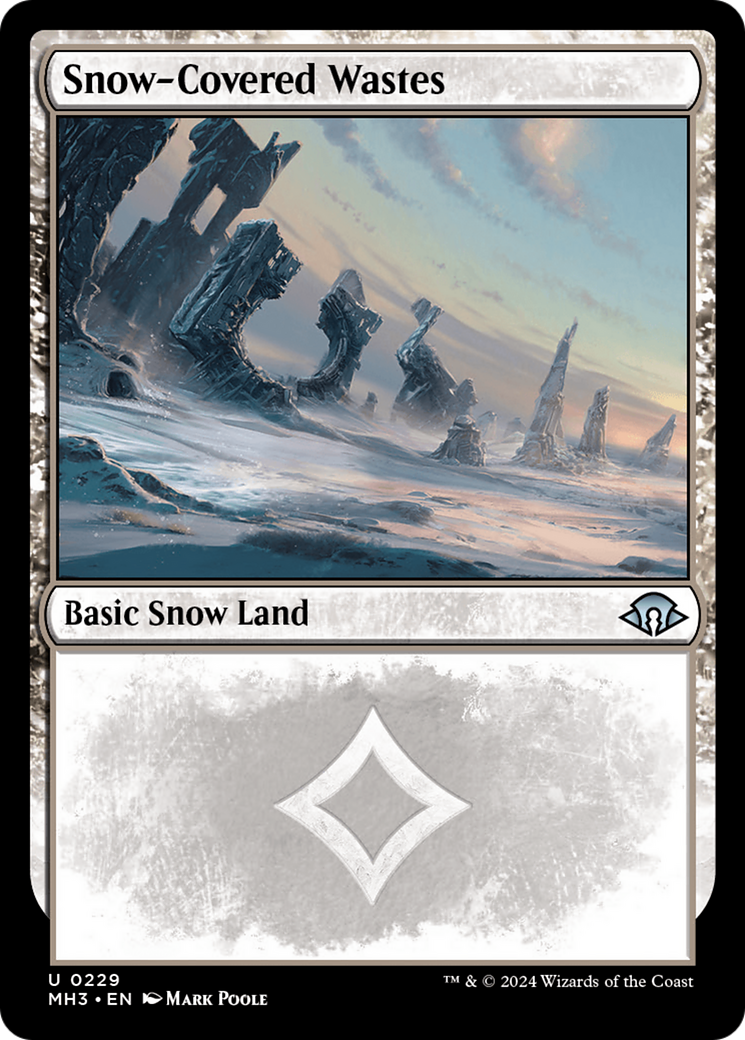 Snow-Covered Wastes (0229) [Modern Horizons 3] | Black Swamp Games