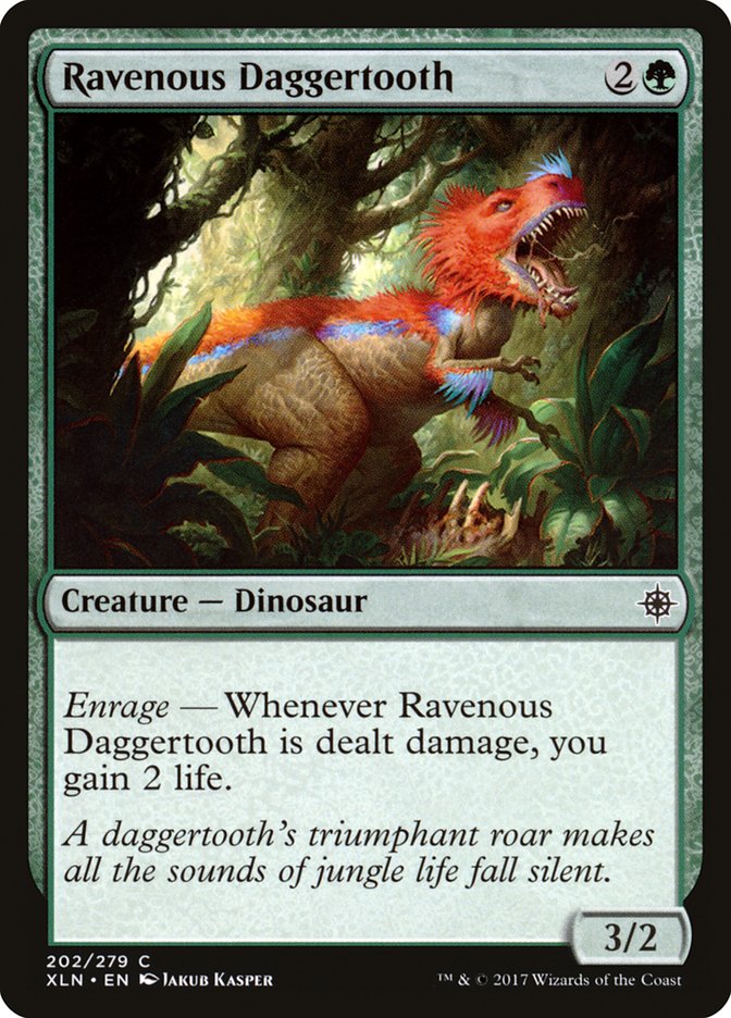 Ravenous Daggertooth [Ixalan] | Black Swamp Games
