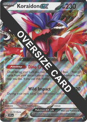 Koraidon ex (125/198) (Jumbo Card) [Scarlet & Violet: Base Set] | Black Swamp Games