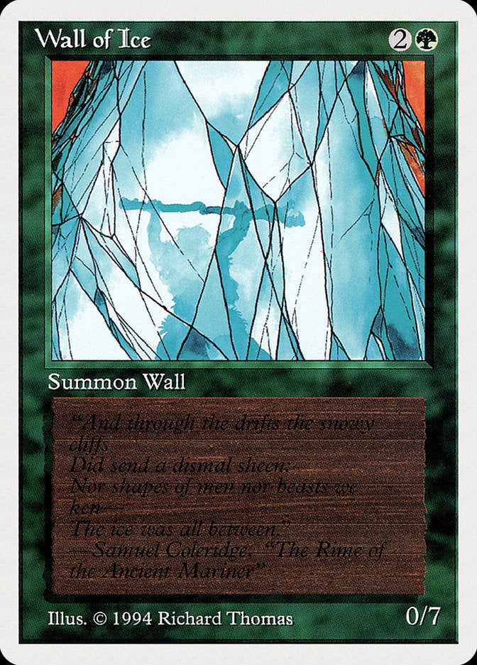 Wall of Ice [Summer Magic / Edgar] | Black Swamp Games