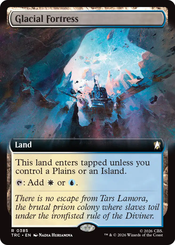 Glacial Fortress (Extended Art) [Star Trek Commander] | Black Swamp Games