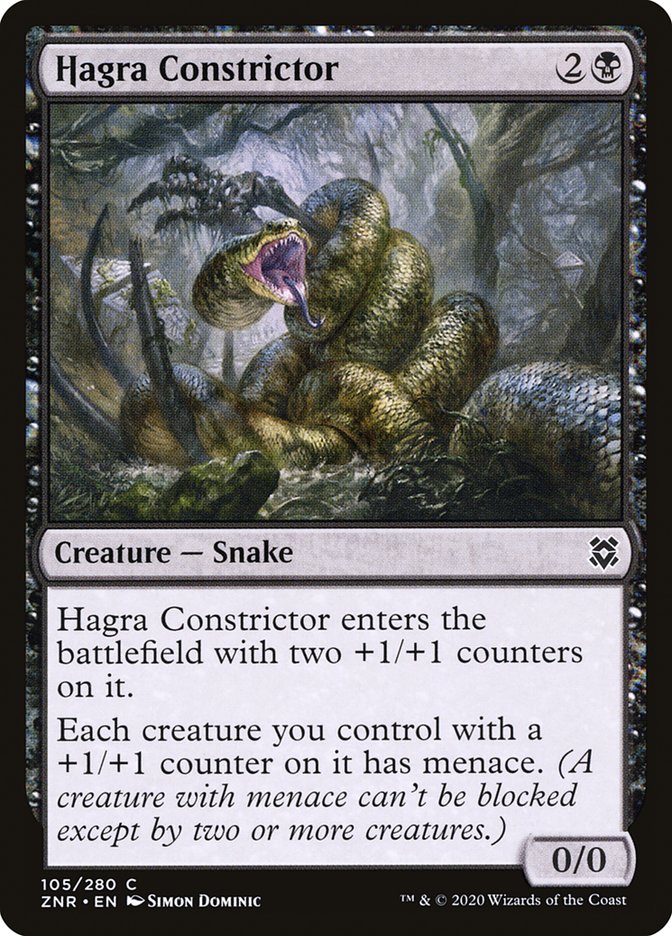 Hagra Constrictor [Zendikar Rising] | Black Swamp Games