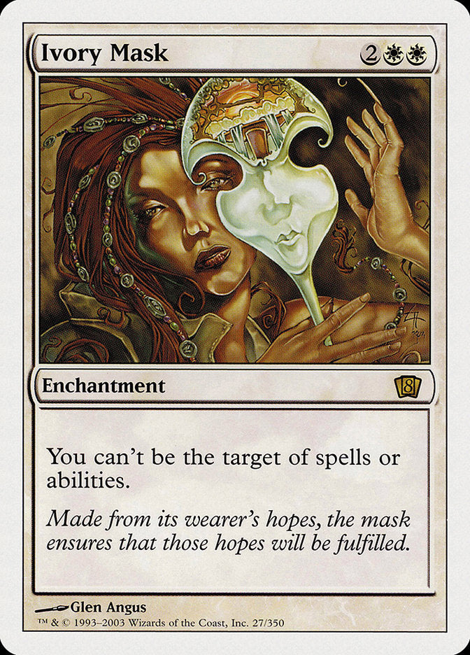 Ivory Mask [Eighth Edition] | Black Swamp Games