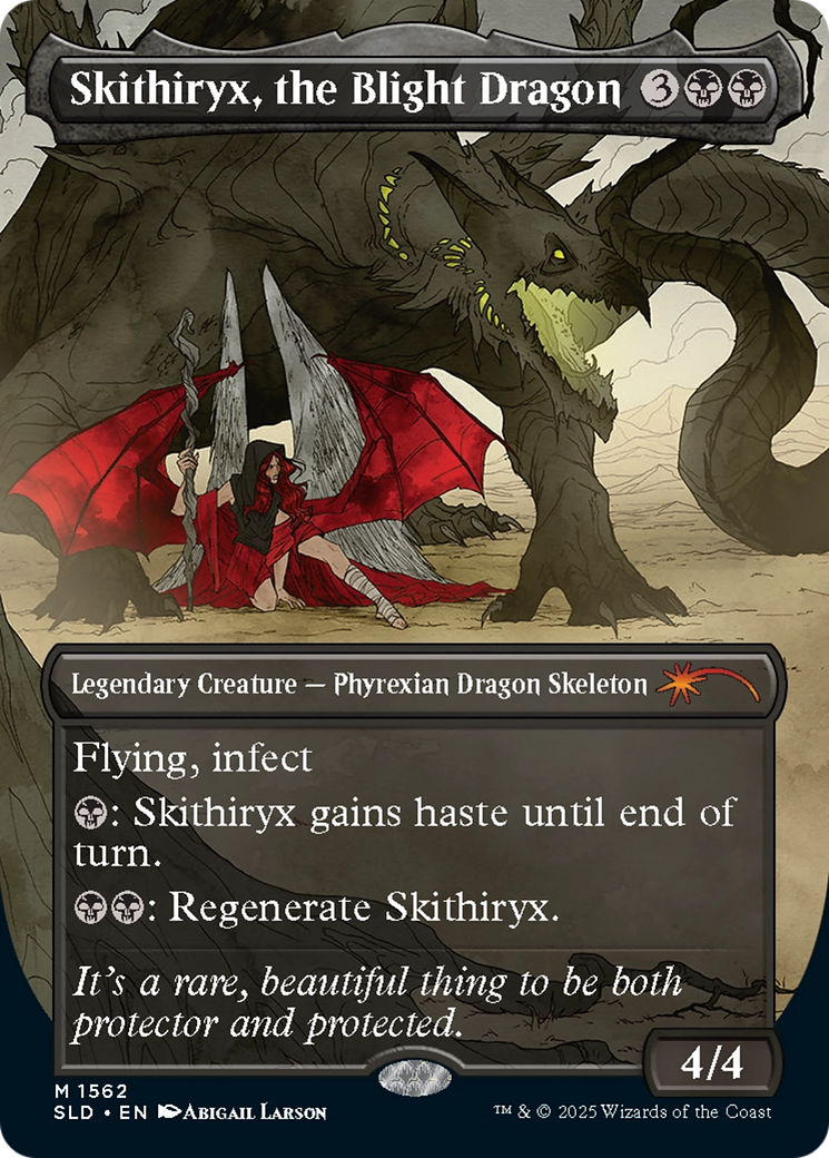 Skithiryx, the Blight Dragon [Secret Lair Drop Series] | Black Swamp Games