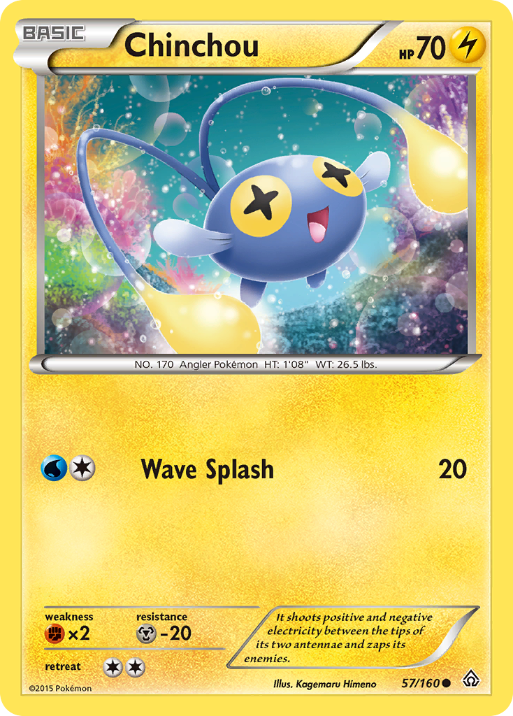 Chinchou (57/160) [XY: Primal Clash] | Black Swamp Games