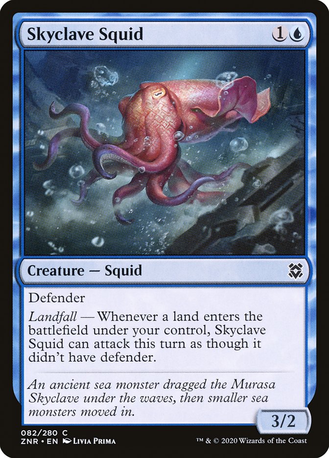 Skyclave Squid [Zendikar Rising] | Black Swamp Games