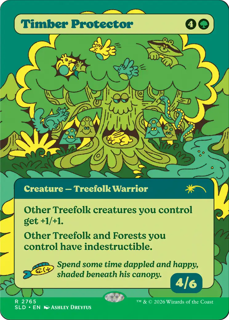 Timber Protector [Secret Lair Drop Series] | Black Swamp Games