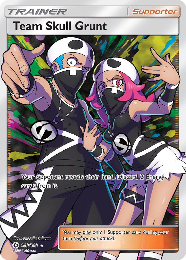 Team Skull Grunt (149/149) [Sun & Moon: Base Set] | Black Swamp Games