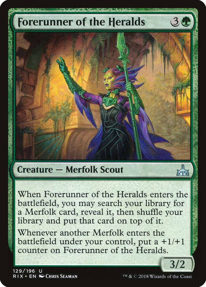 Forerunner of the Heralds [Rivals of Ixalan] | Black Swamp Games