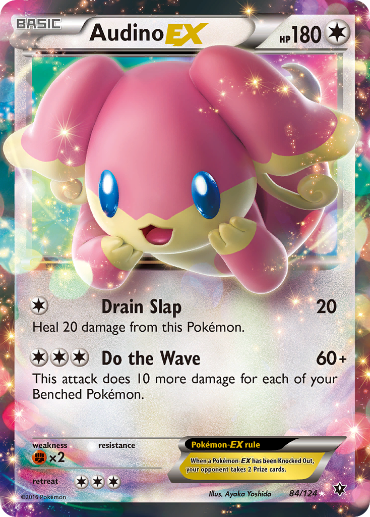 Audino EX (84/124) [XY: Fates Collide] | Black Swamp Games