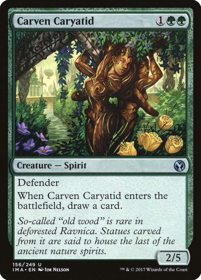 Carven Caryatid [Iconic Masters] | Black Swamp Games