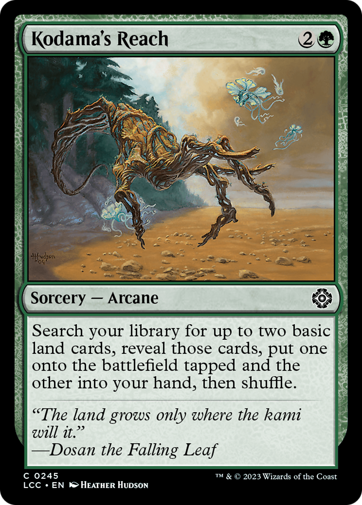 Kodama's Reach [The Lost Caverns of Ixalan Commander] | Black Swamp Games