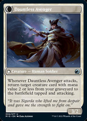 Bereaved Survivor // Dauntless Avenger [Innistrad: Midnight Hunt] | Black Swamp Games
