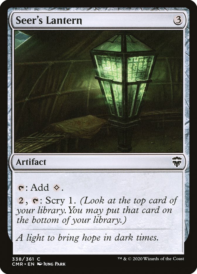 Seer's Lantern [Commander Legends] | Black Swamp Games