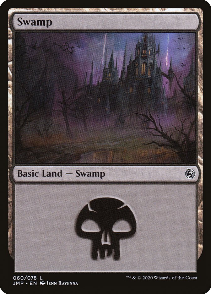 Swamp (60) [Jumpstart] | Black Swamp Games