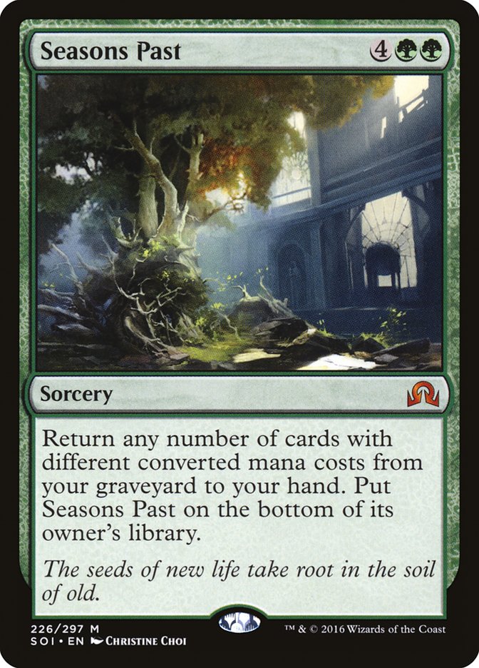 Seasons Past [Shadows over Innistrad] | Black Swamp Games