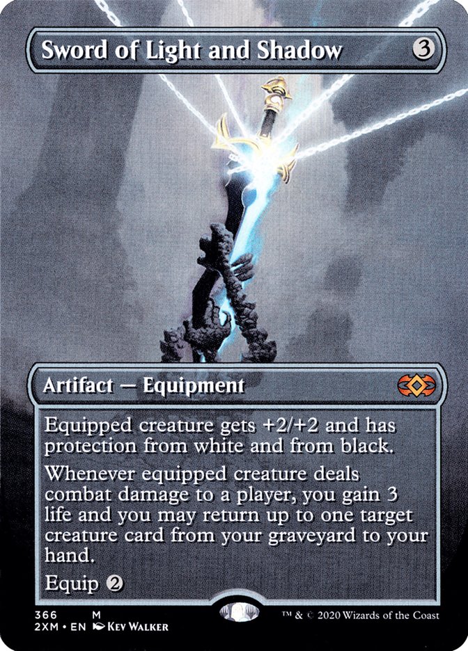 Sword of Light and Shadow (Toppers) [Double Masters] | Black Swamp Games