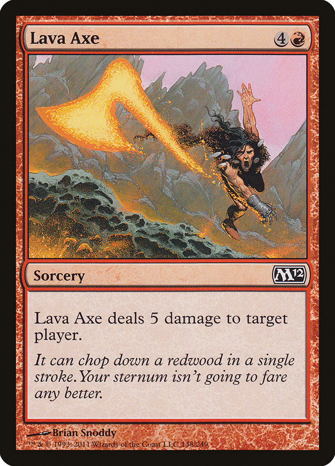 Lava Axe [Magic 2012] | Black Swamp Games